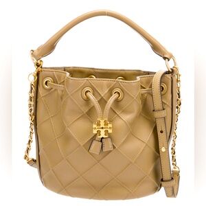 TORY BURCH SMALL FLEMING SOFT BUCKET BAG